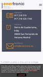Mobile Screenshot of enertronic.es